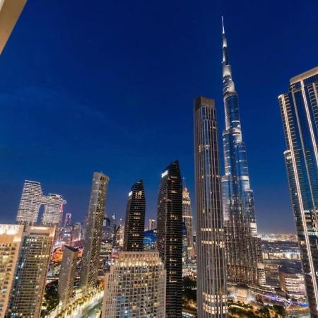 High-Floor 2 Bedroom Premium Apt And Burj Khalifa Views By Vibel Dubai Ngoại thất bức ảnh