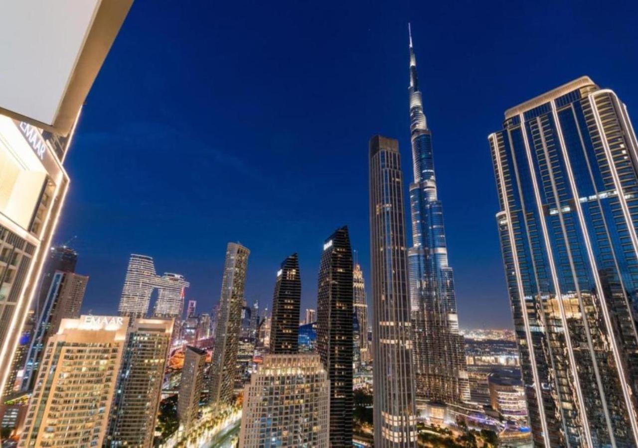 High-Floor 2 Bedroom Premium Apt And Burj Khalifa Views By Vibel Dubai Ngoại thất bức ảnh