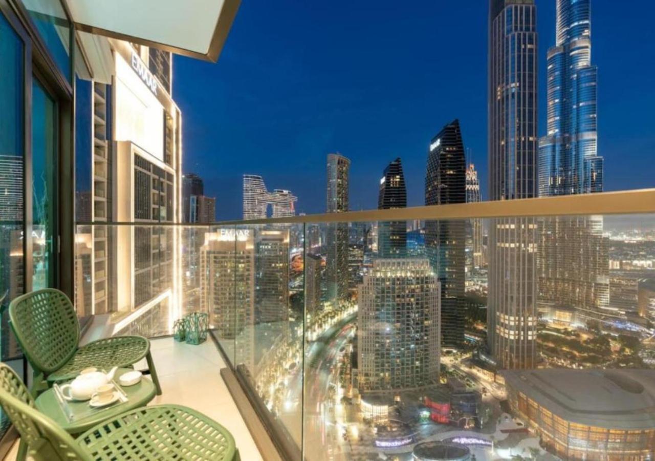 High-Floor 2 Bedroom Premium Apt And Burj Khalifa Views By Vibel Dubai Ngoại thất bức ảnh