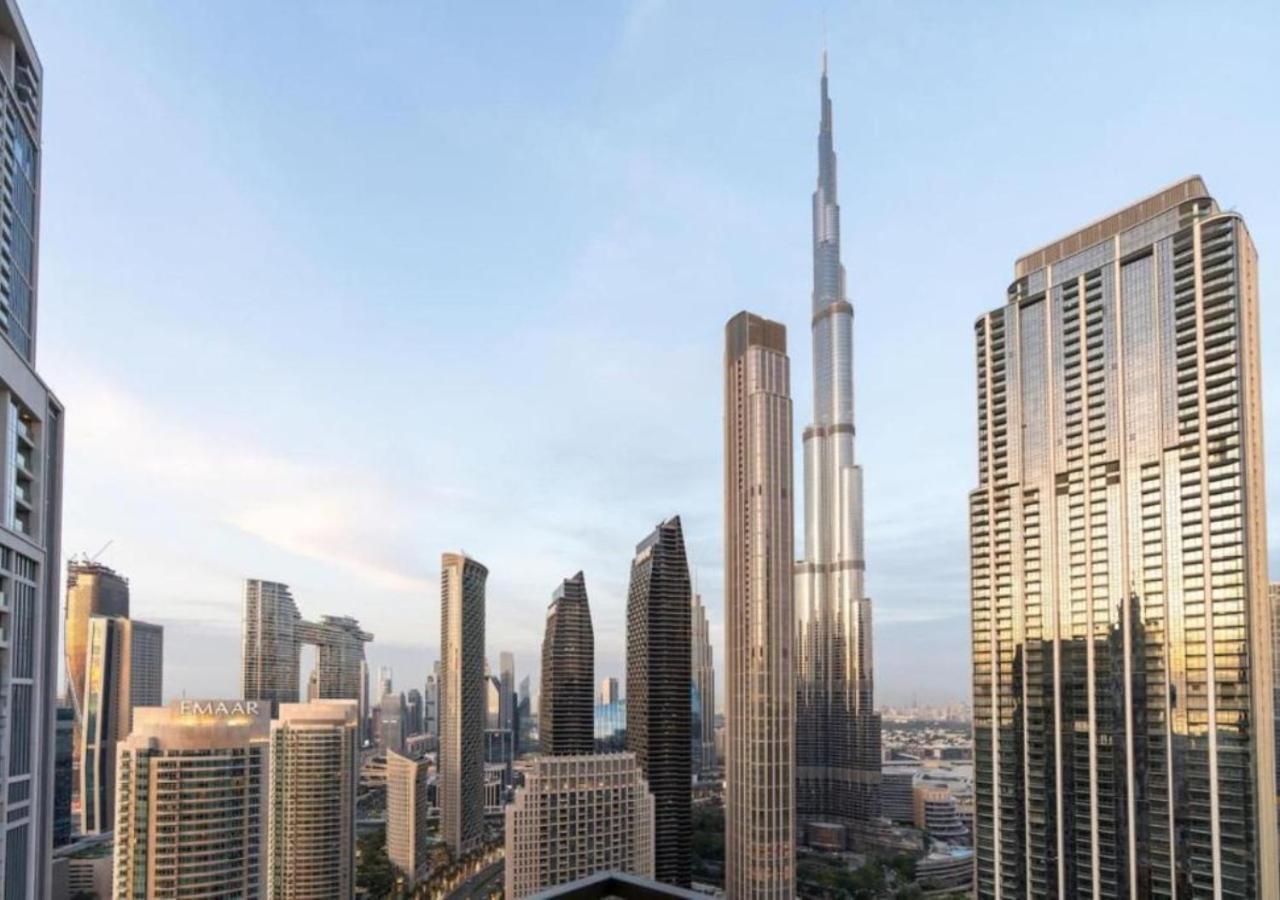 High-Floor 2 Bedroom Premium Apt And Burj Khalifa Views By Vibel Dubai Ngoại thất bức ảnh