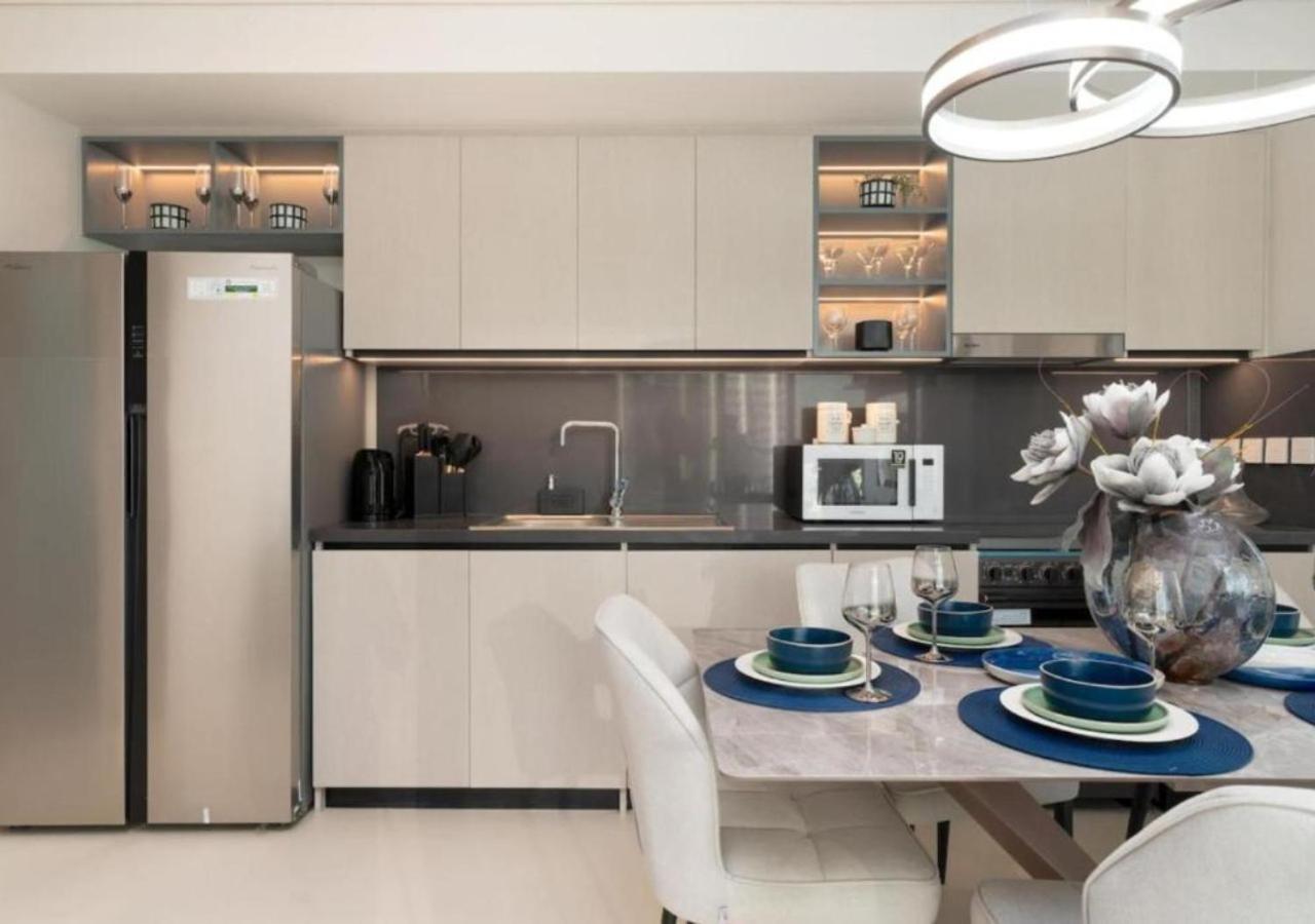 High-Floor 2 Bedroom Premium Apt And Burj Khalifa Views By Vibel Dubai Ngoại thất bức ảnh