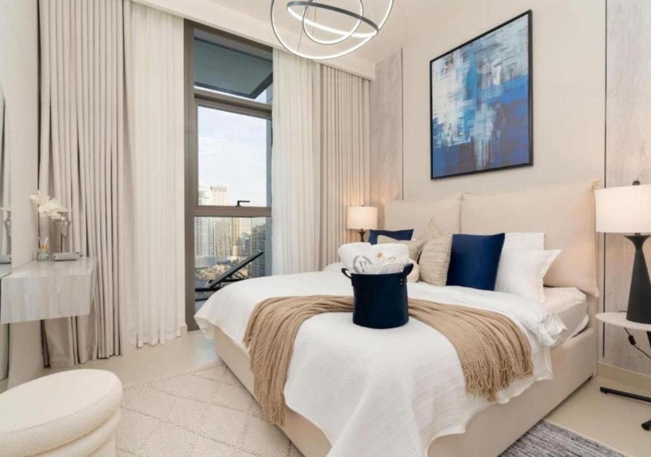High-Floor 2 Bedroom Premium Apt And Burj Khalifa Views By Vibel Dubai Ngoại thất bức ảnh