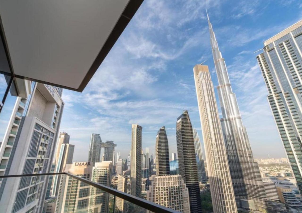High-Floor 2 Bedroom Premium Apt And Burj Khalifa Views By Vibel Dubai Ngoại thất bức ảnh
