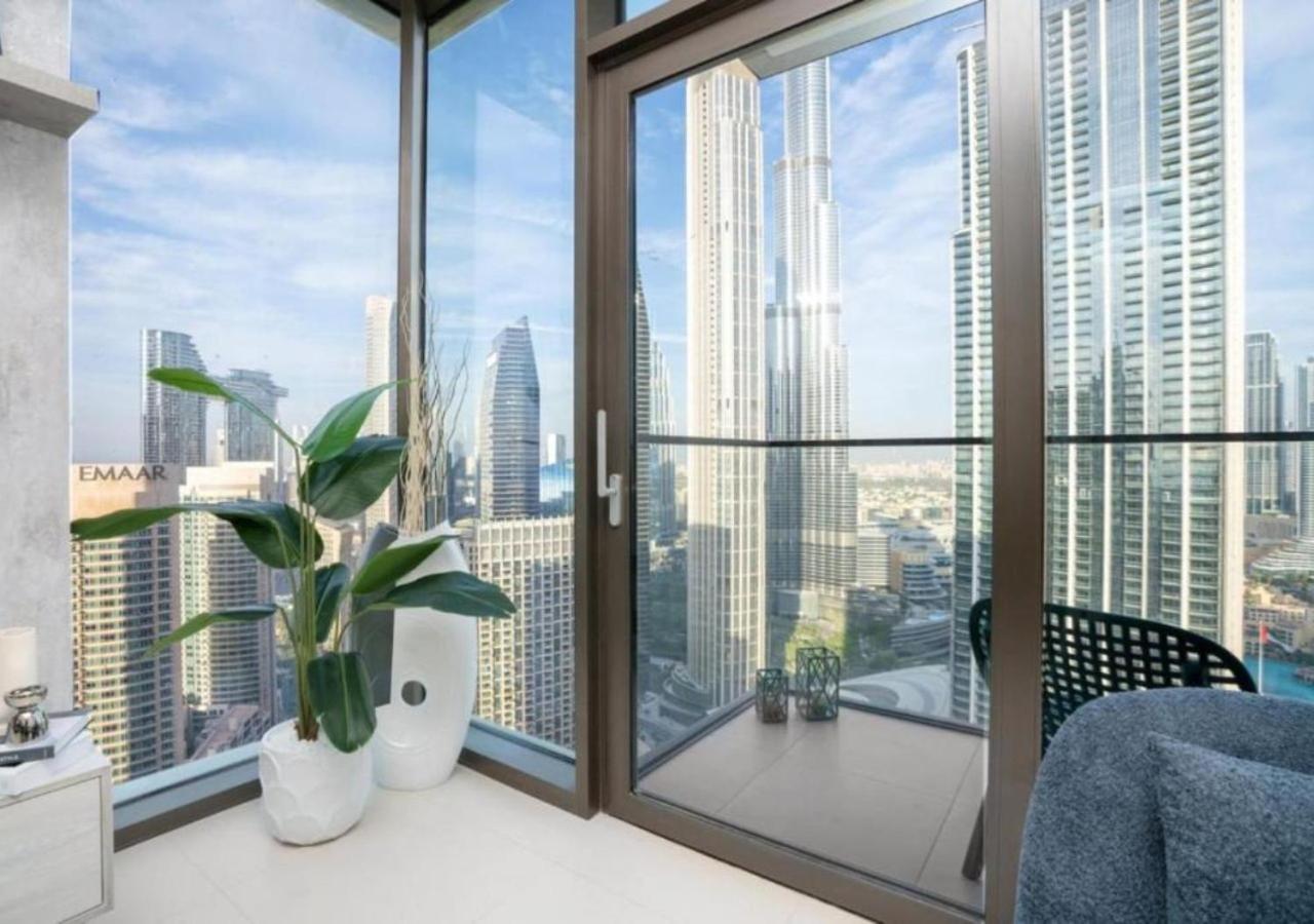 High-Floor 2 Bedroom Premium Apt And Burj Khalifa Views By Vibel Dubai Ngoại thất bức ảnh